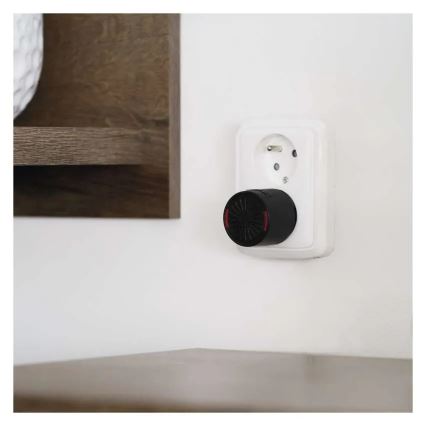 Trådløs dørklokke til 230V-stik + 1xCR2032 sort