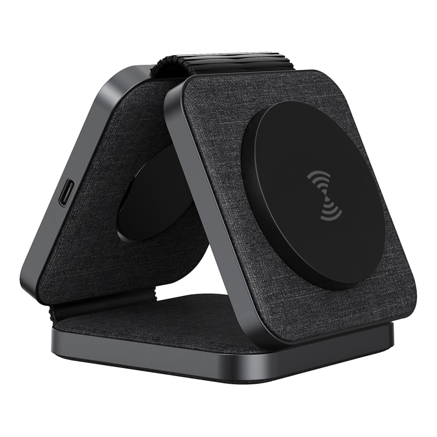 Trådløs oplader 3-i-1 15 W