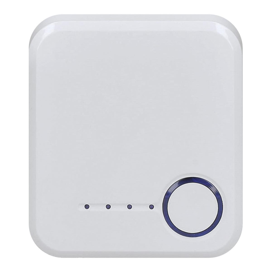 Trådløs plugin-dørklokke 230V IP56 hvid