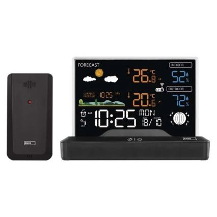 Trådløs vejrstation 5V/2xAAA + 2xAAA