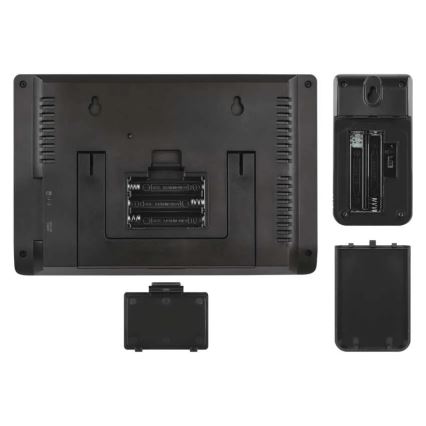 Trådløs vejrstation 5V/3xAAA + 2xAAA