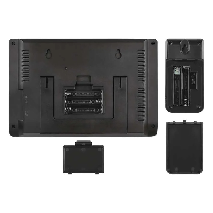 Trådløs vejrstation 5V/3xAAA + 2xAAA