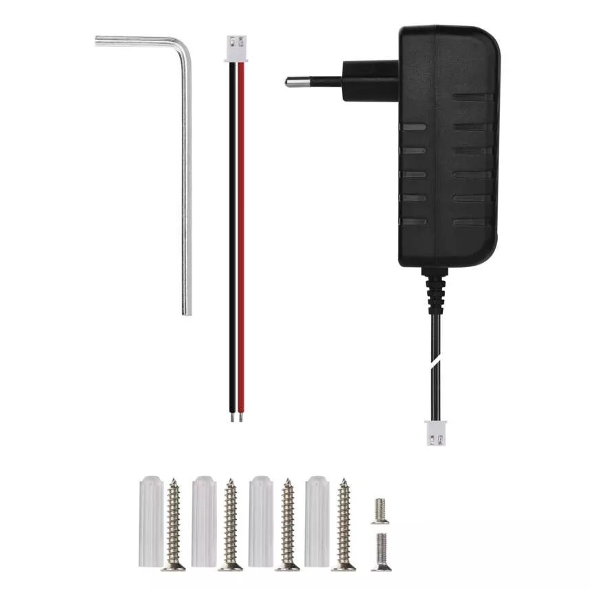 Trådløs videodørklokke med bevægelsessensor GoSmart 12V/3xAA IP44 Wi-Fi Tuya