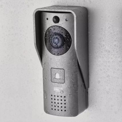 Trådløs videodørklokke med bevægelsessensor GoSmart 12V/3xAA IP44 Wi-Fi Tuya