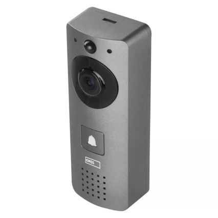 Trådløs videodørklokke med bevægelsessensor GoSmart 12V/3xAA IP44 Wi-Fi Tuya