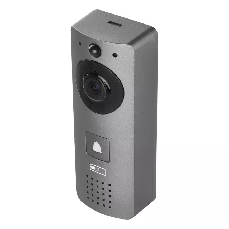 Trådløs videodørklokke med bevægelsessensor GoSmart 12V/3xAA IP44 Wi-Fi Tuya