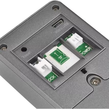 Trådløs videodørklokke med bevægelsessensor GoSmart 12V/3xAA IP44 Wi-Fi Tuya