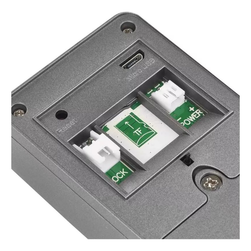 Trådløs videodørklokke med bevægelsessensor GoSmart 12V/3xAA IP44 Wi-Fi Tuya