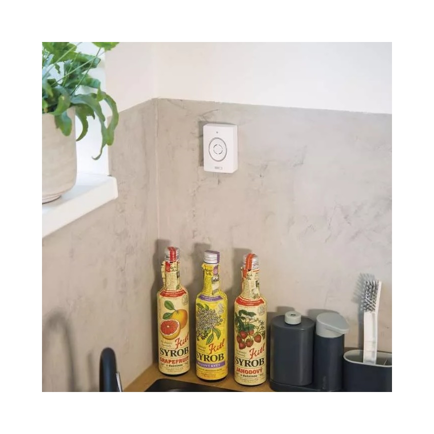 Trådløs videodørklokke med solpanel GoSmart 4400 mAh 3xAA IP44 Wi-Fi Tuya