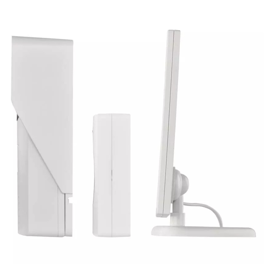Trådløs videodørklokke med solpanel GoSmart 4400 mAh 3xAA IP44 Wi-Fi Tuya