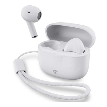 Trådløse hovedtelefoner 250 mAh + 2x 30 mAh hvide