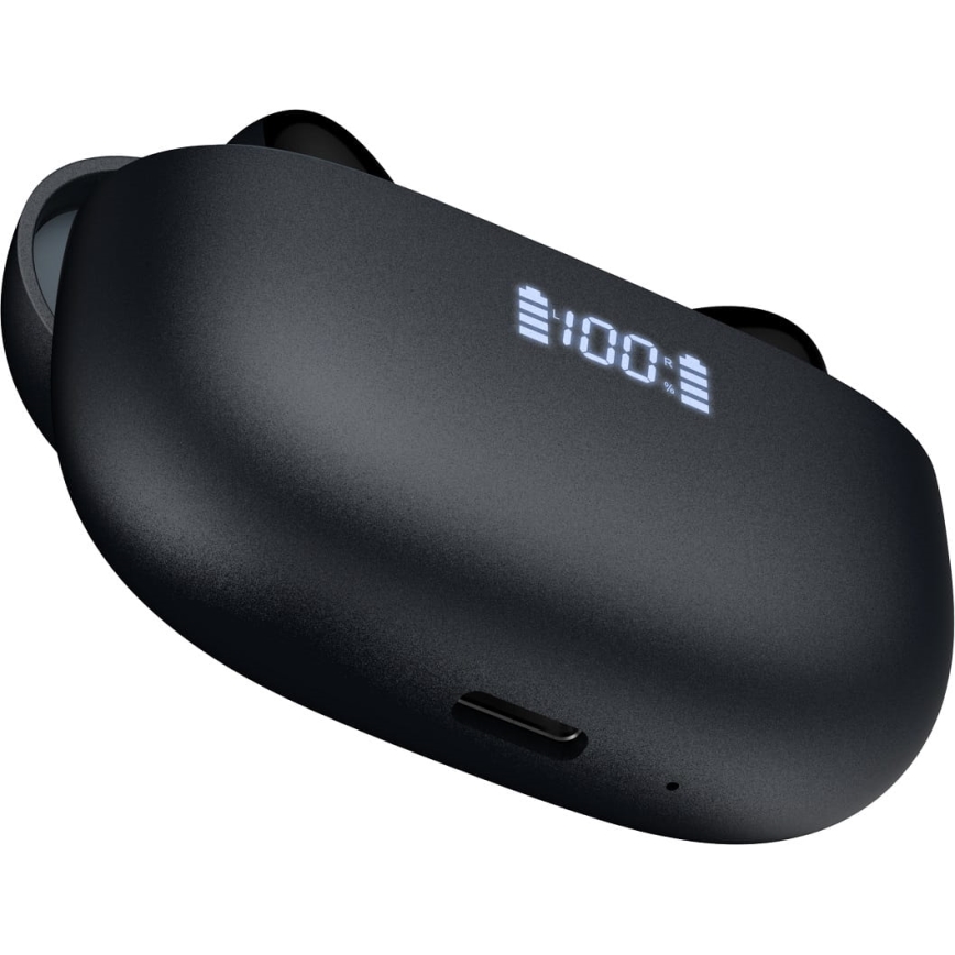 Trådløse høretelefoner med ANC+ENC 300mAh sort