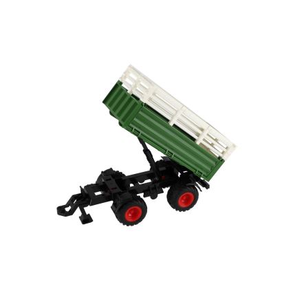 Traktor Zetor med anhænger 2xAA + fjernbetjening