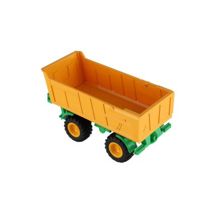 Traktor Zetor med lad 2xAA + fjernbetjening