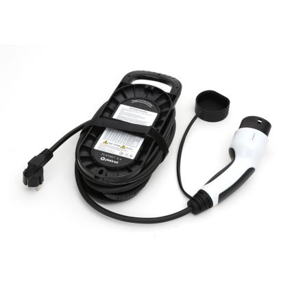 Transportabel ladestation til elbiler 2 EV/PHEV SCHUKO 16A 3,7kW 5 m