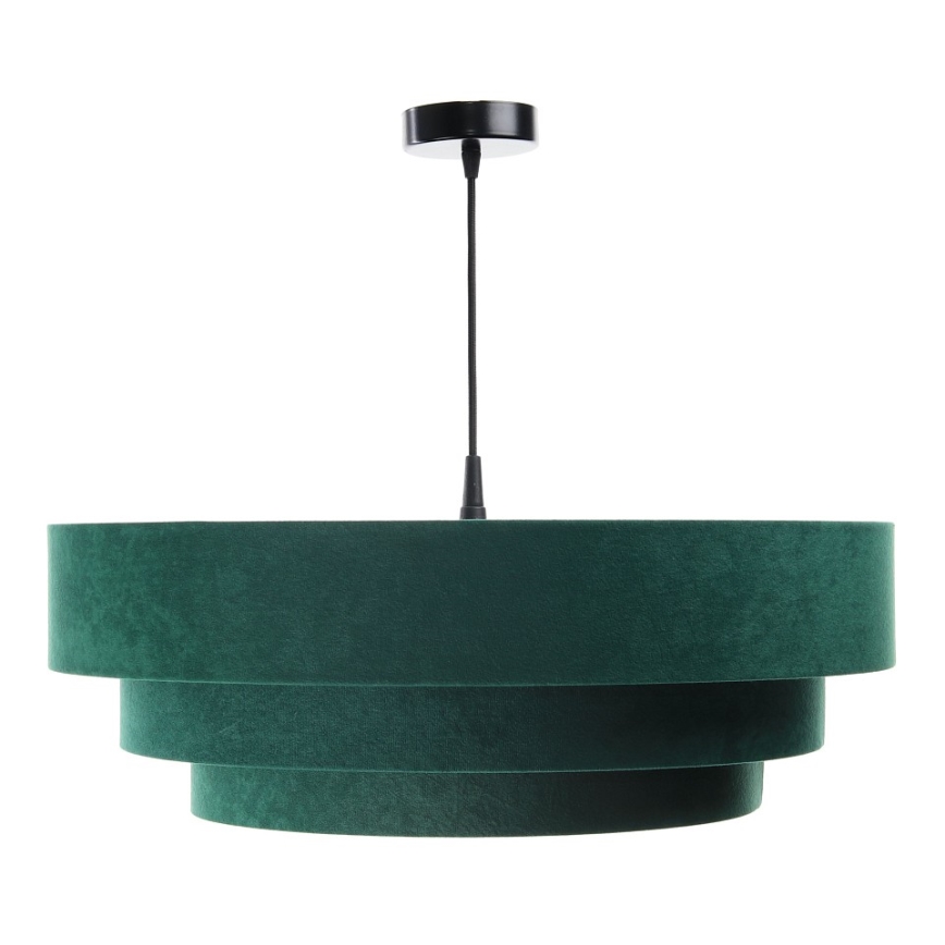 Loftlampe på ledning TRINITI 1xE27/60W/230V grøn/guld