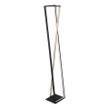 Trio - Dæmpbar LED-gulvlampe EDGE LED/26W/230V 2300/3000/4000K sort/guld