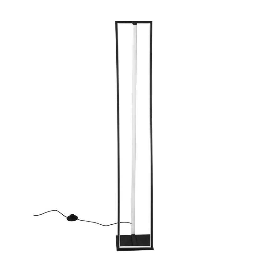 Trio - Dæmpbar LED-gulvlampe EDGE LED/26W/230V 2300/3000/4000K sort/guld