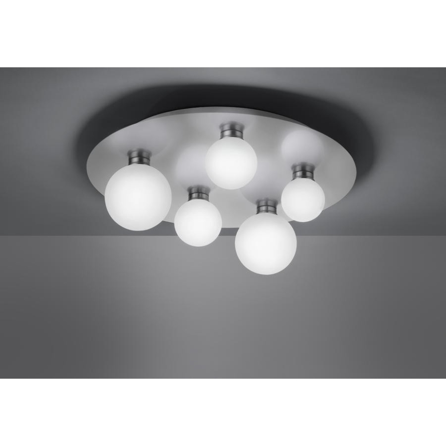 Trio - LED loftlampe dæmpbar RGB-farver DICAPO 5xLED/3W/230V 3000-5000K + fjernbetjening