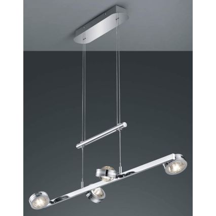 TRIO - LED lysekrone i en snor LENTIL 8xLED/2,3W/230V