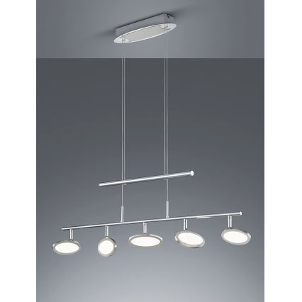 Trio - LED pendel DUELLANT 5xLED/4,3W/230V