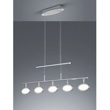 Trio - LED pendel DUELLANT 5xLED/4,3W/230V