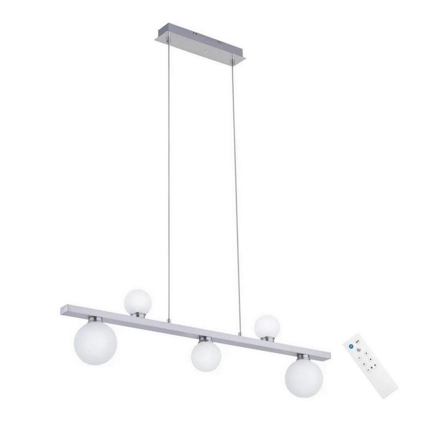 Trio - LED pendel dæmpbar RGB-farver DICAPO 5xLED/3W/230V 3000-5000K + fjernbetjening