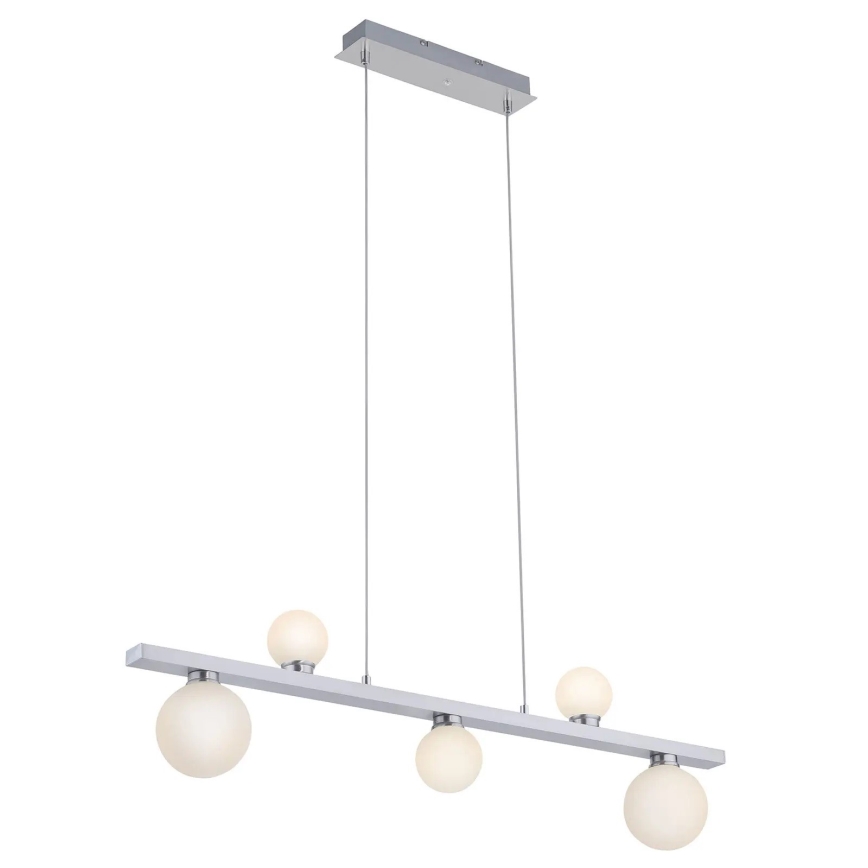 Trio - LED pendel dæmpbar RGB-farver DICAPO 5xLED/3W/230V 3000-5000K + fjernbetjening