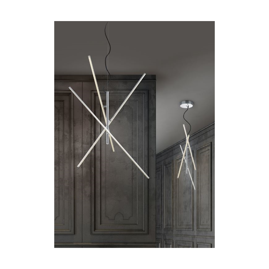 Trio - LED pendel dæmpbar TIRIAC 3xLED/8,5W/230V
