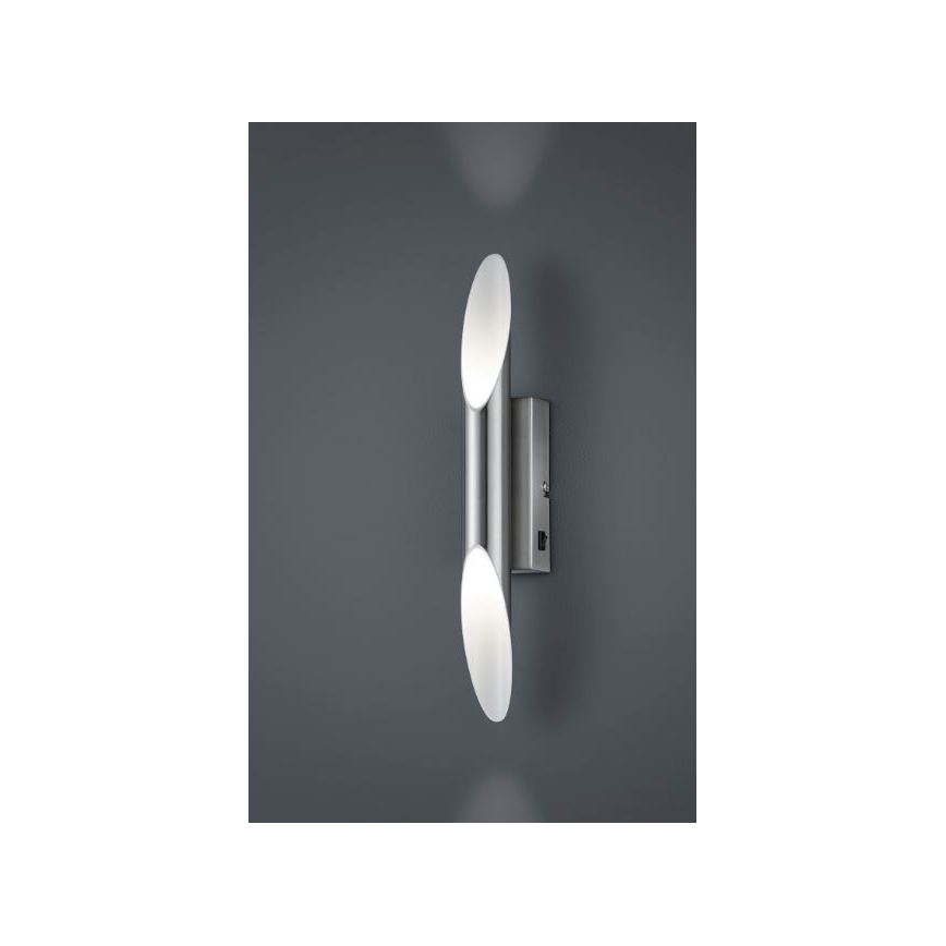 Trio - LED væglampe BOLERO 2xLED/3,1W/230V CRI 90 mat krom