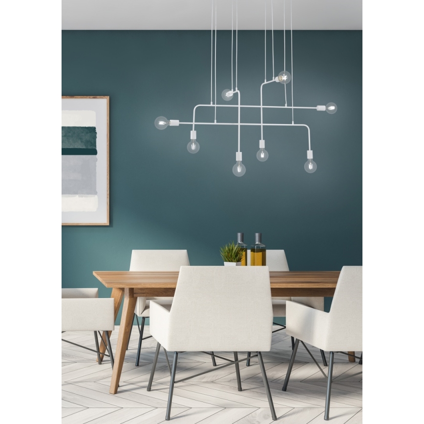 Trio - Pendel CONNOR 8xE27/10W/230V