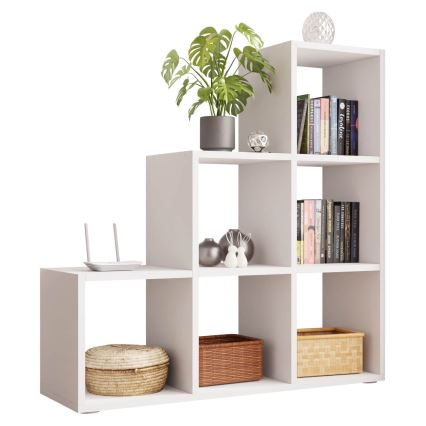 Reol TRIO 108x105 cm hvid