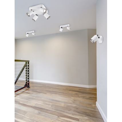 Trio - Spotlampe PAGO 3xGU10//35W/230V hvid