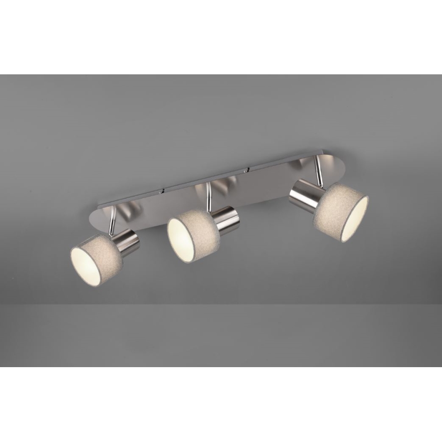 Trio - Spotlampe WAILER 3xGU10/5W/230V mat krom