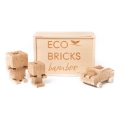 Træbyggesæt ECO BRICKS 145 stk.