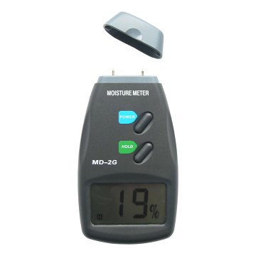 Træfugtmåler med LCD-display 9V