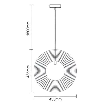 Træpendel på ledning 1xE27/60W/230V Ø 43,5 cm massiv/finer/bøg/gummitræ
