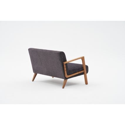 TUMI 2-personers sofa i antracit