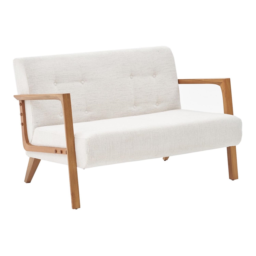 TUMI 2-personers sofa i cremefarvet