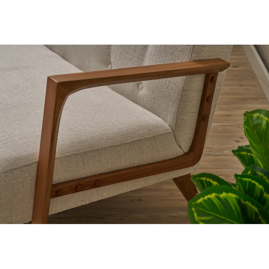 TUMI 2-personers sofa i cremefarvet