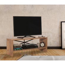 Tv-bord 45x90 cm brun