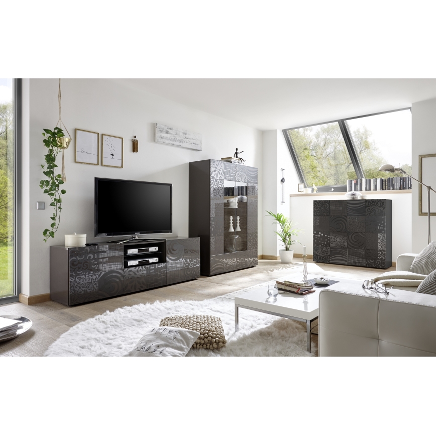 TV-bord ARIA, antracit