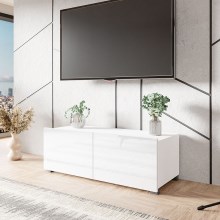 TV bord CALABRINI 37x100 cm hvid