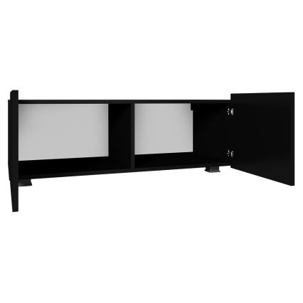 TV bord CALABRINI 37x100 cm sort