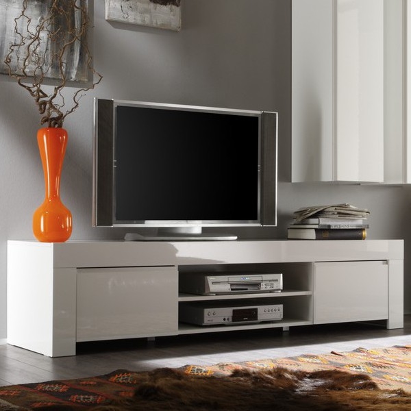 TV-bord FINERA hvid