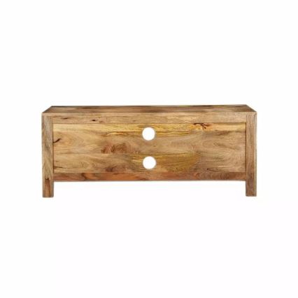 Tv-bord HINA 50x150 cm massivt træ/mangotræ
