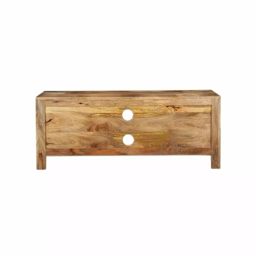 Tv-bord HINA 50x150 cm massivt træ/mangotræ