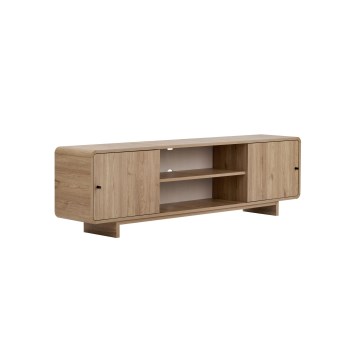 TV-bord KABIN 180x34 cm egetræ