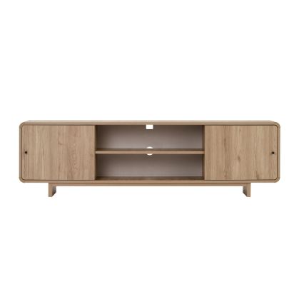 TV-bord KABIN 180x34 cm egetræ