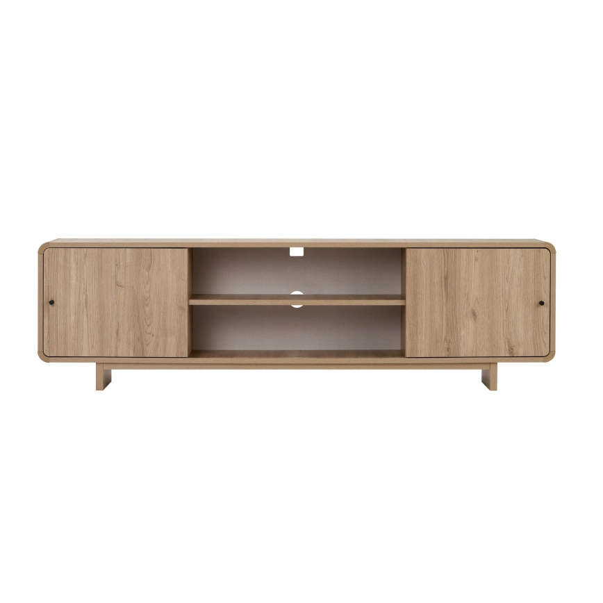 TV-bord KABIN 180x34 cm egetræ
